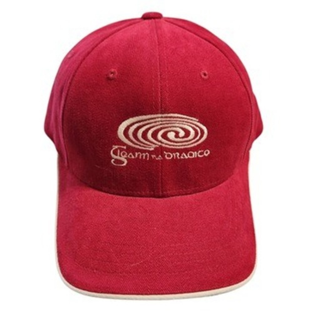 Patterson Headwear Men's Adjustable Red Golf Hat Druids Glen Golf‎ Club